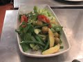 Simon Blunt prepares a Tuna Nicoise
