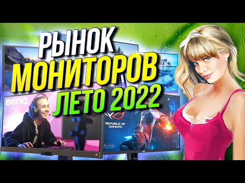 Рынок мониторов лето 2022