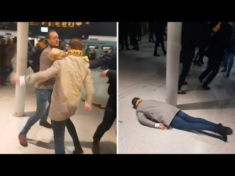 Guy Knocked Out With One Punch
