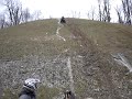 me goinging up a little hill