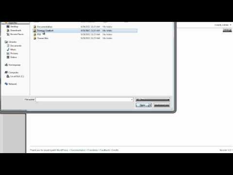 how to import xml file into wordpress