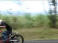 YZ 490 Dragbike smokes YZF 1000cc Yamaha