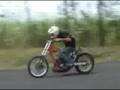 YZ 490 Dragbike smokes YZF 1000cc Yamaha
