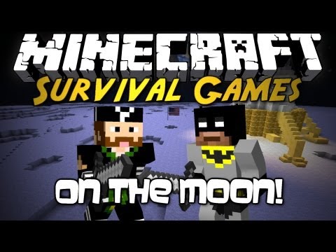 Minecraft: Survival Games on the Moon w/ Morgan Freeman (xRpMx13)!