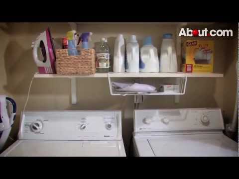 how to organize laundry