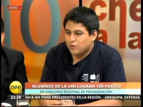 Uni - Por segundo año consecutivo, el equipo de competencias de Programación de la Facultad de Ingeniería Industrial y de Sistemas de la UNI logró el primer puesto...