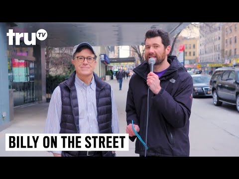 Billy on the Street - The New York Bubble with Stephen Colbert!