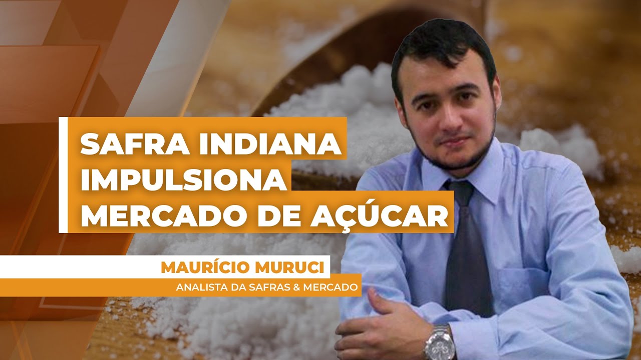 Safra indiana atrasada e usinas encerrando ciclo impulsionam mercado do açúcar