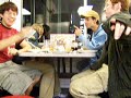 Just chillin at da waffle house at 5 in da mornin