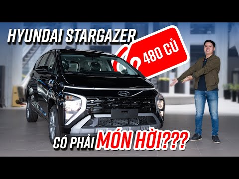 480 triệu có xe 7 chỗ, số tự động - Hyundai Stargazer SẬP GIÁ!!!