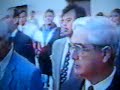 Momentos finales de la visita de nuestro recordado Obispo Javier Vasquez a la Clase 
