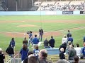 kyle lowder sings national anthem los angeles dodgers game