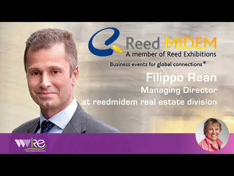 Filippo REAN Managing Director – Real Estate Division, @ Reed MIDEM au MIPIM URBAN FORUM 2020