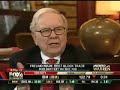 Liz Claman Interviews Buffett\