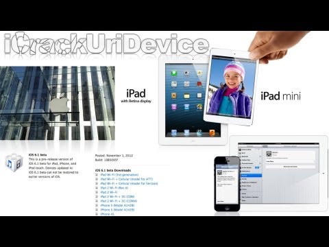 6.0.1 Untethered Jailbreak 6.1 Status iPad 4, iPad mini Jailbroken 6.0.1 & More