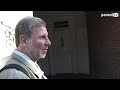 Door de stad met een blinde