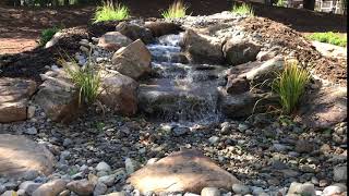 Natural Stone Waterfall