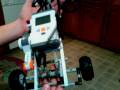 Lego tank feat. trailer equipped with a differential gear