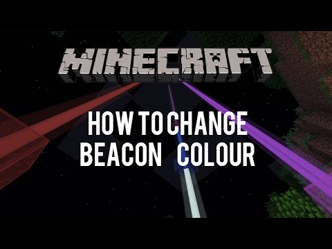 how to dye beacons