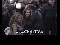 Artie Lange outside of The Late Show with David Letterman
