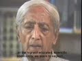 Krishnamurti - Notre Conditionnement
