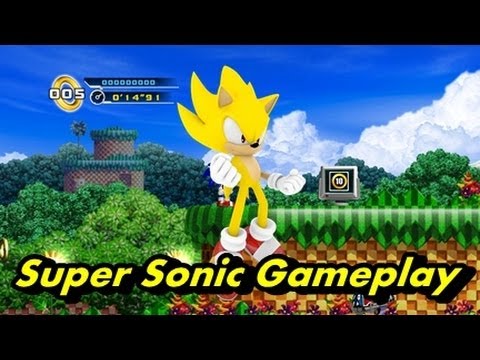 how to be super sonic in sonic 1