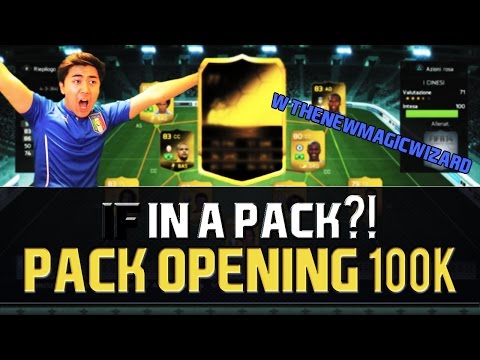 IF IN A PACK?!?!?! PACK OPENING 100K w/TheNewMagicWizard