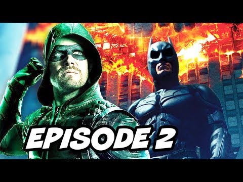 Arrow Season 6 Episode 2 - Batman Scene TOP 10 WTF and Easter Eggs