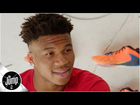 Video: Giannis doesn’t want to relax after winning MVP, admits he owns 4,000 pairs of shoes | The Jump