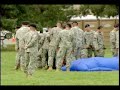 Skydiver Crashes into Ft. Riley Band