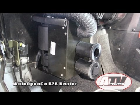 how to drain rzr radiator