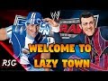 Lazy Town Robbie Rotten Vs Sportacus CAW Wrestling