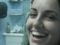 Lauren taking an eyebrow piercing like a champ