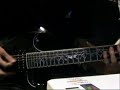 X WEEK END guitar solo