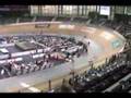 Worlds keirin Crash