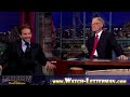 full episode - late show with david letterman 01/07/2010 shrinkify.com thursday, january 7 bradley cooper (the hangover dvd) rachel maddow (the rachel maddow show) nick jonas and the administration (cd, 