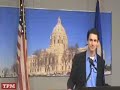 Pressed on Free Suits, Coleman Flack Repeats Same Non-Answer
