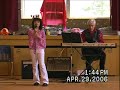 This is Stephanie Singing before she had formal singing lessons ... not bad ... you should hear her now.  4th runner up in Young rising Stars ... Wow