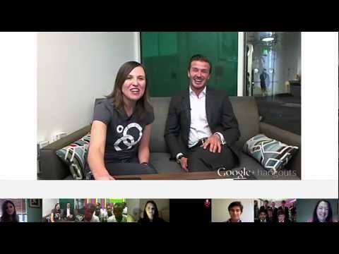 Google+ David Beckham Hangout