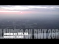 Landing and taxi to gate on RWY 26R in Berlin Tegel (TXL EDDT), HD, Cockpit view