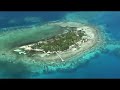 hatchet caye aerial video
