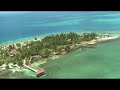 hatchet caye aerial video