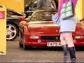 stupid man on ferrari