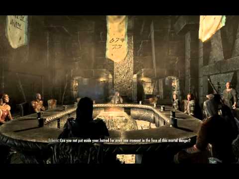 how to negotiate a truce in skyrim