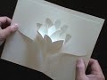 WATER LILY- Easy to Make Pop-up Card