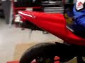 600 CBR RR 03 with leovince carbon 600 CBR RR 03 with leovince carbon