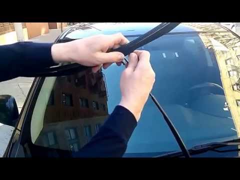How to replace MITSUBISHI OUTLANDER wiper blades