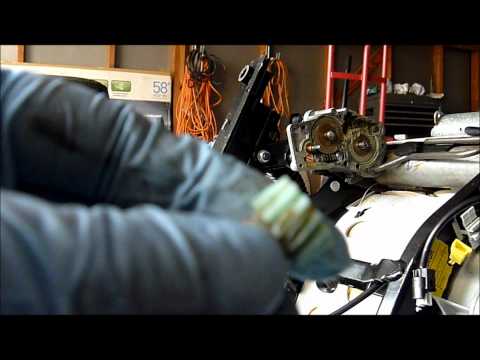 BMW 3 series e36 seat gear replacement DIY
