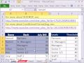 Excel Magic Trick 640: VLOOKUP and Conditional Formatting to Highlight Row with Low Rank