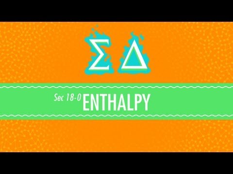 how to calculate enthalpy